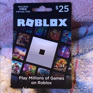 25$ roblox gift card